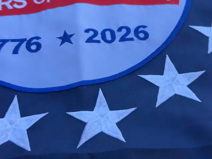Last Day 50% OFF🔥250th Anniversary USA Commemorative Flag (3x5 Ft),Double-Sided Embroidered